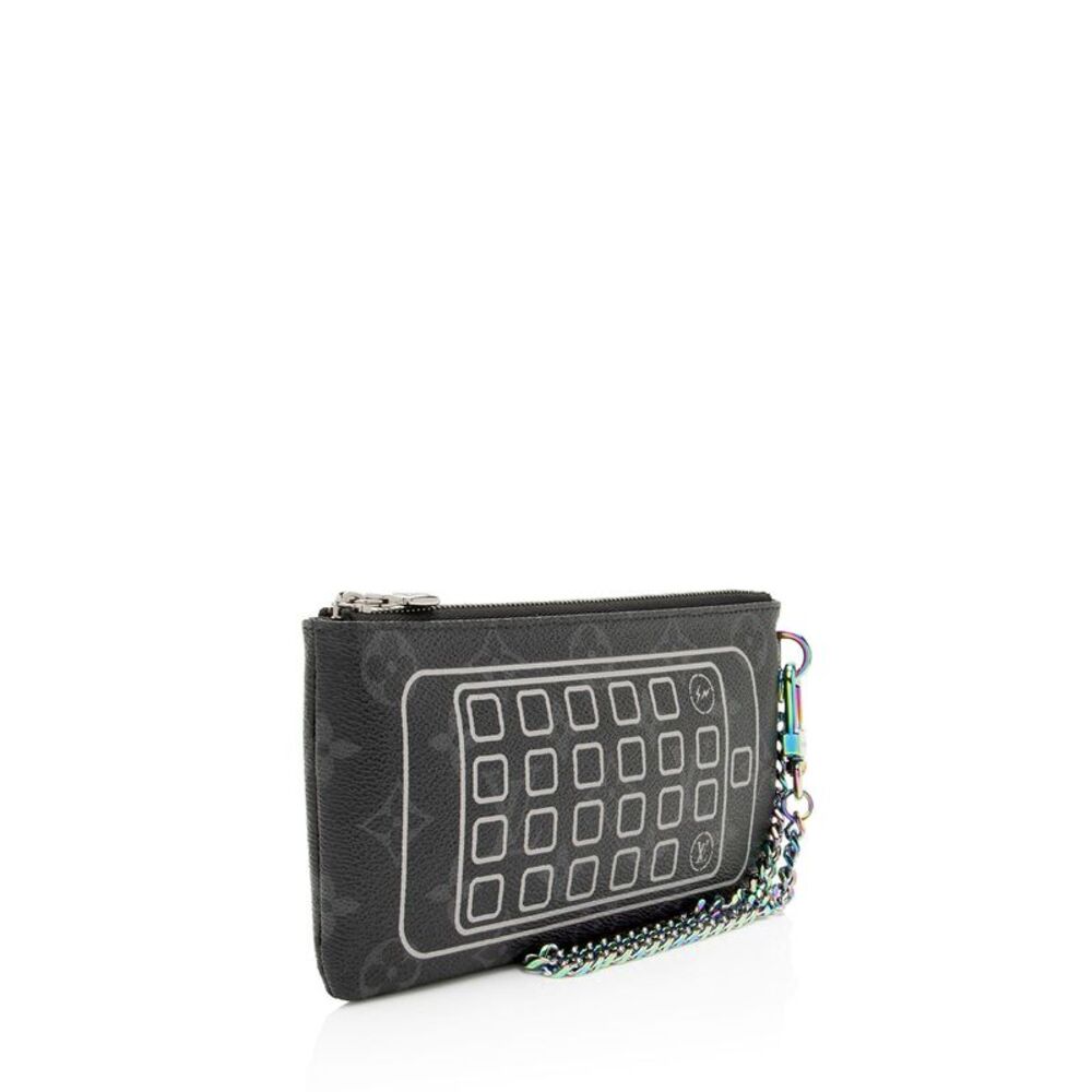 Louis Vuitton Monogram Eclipse Flash Fragment Pou… - image 1